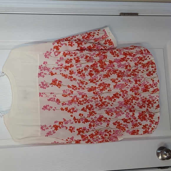 3/4 sleeve Talbot's top - Picture 4 of 5